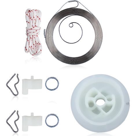 LaBlanc – Rückstoßstarter-Riemenscheiben-Federseil-Ratschen-Set, für Stihl Fc55 Fs55 Fs45 Fs46 Fs38 Hl45 Trimmer (1/5)