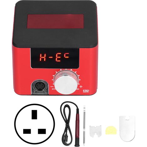 Station de soudage numérique à température réglable, fer à souder professionnel, kit complet pour bricolage, prise UK AC100-240V (1/5)