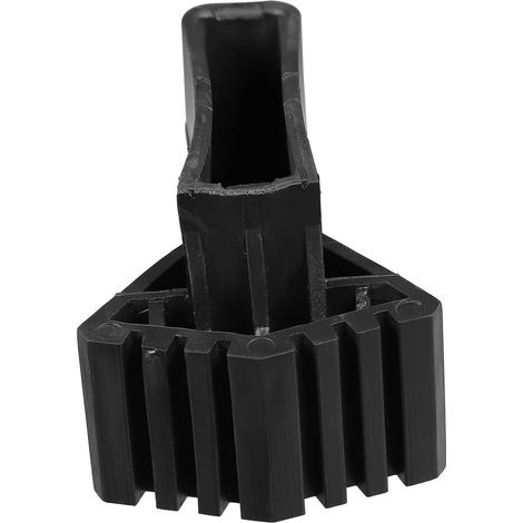 Coussinets de Sécurité pour Échelles 4 Pièces en Caoutchouc Noir Accessoires pour Pieds, Installation Facile, Usage Répété, Résistance à L’abrasion (1/5)