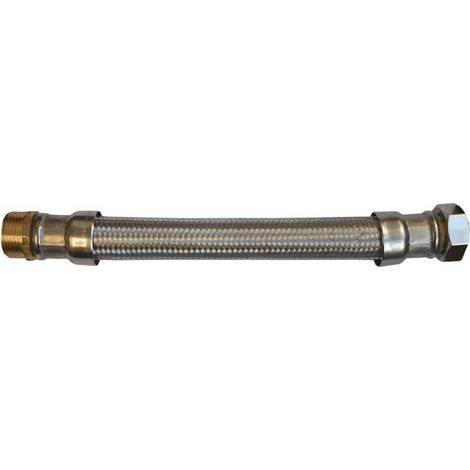 Tuyau Blindé DN25, Flexible, Inox, Eau Potable, 1000mm, DVGW