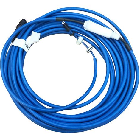 Maytronics Dolphin – Câble complet 18m avec support et connecteur – Système SWIVEL pour éviter les torsions – Compatible robots Dolphin M600/M700 – 9995899DIY