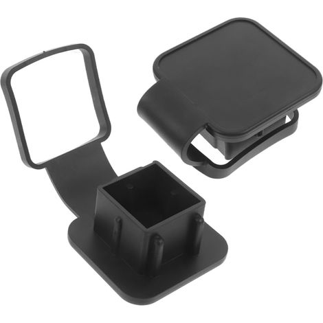 Set di 2 accessori applicabili per il traino di camion, accessori di protezione per gancio di traino, copertura per gancio di traino per roulotte, copertura per ricevitore a forma di Y