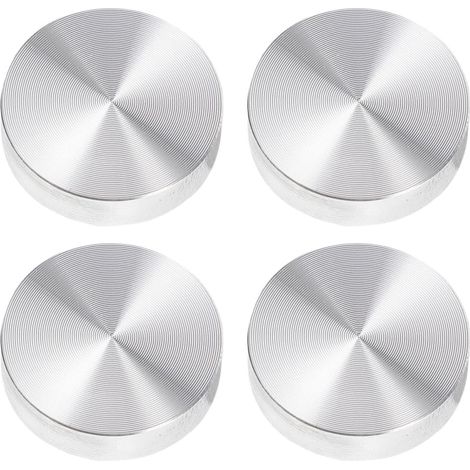 runde Aluminiumlegierungsscheiben 30 mm mit M6 Gewinde (1/5)