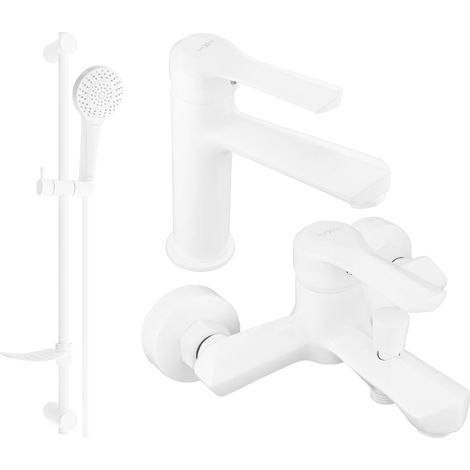 Mexen Sabre DF05 set vasca da bagno, bianco - 72103DF05-20 (1/4)