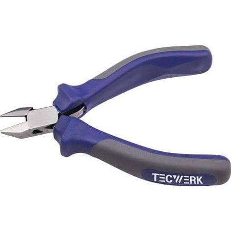TECWERK Elektronik-Seitenschneider L.115mm Facette nein spitz TECWERK (1/2)