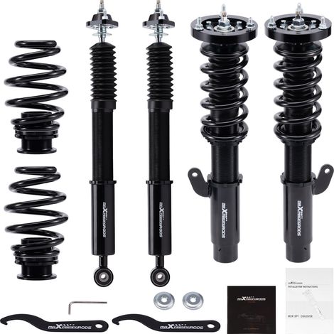 Combinés filetés à 24 niveaux d'amortissement for BMW E46 berline 98-05 coupé (1/5)