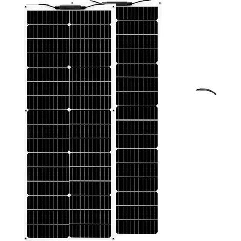 Kit de panneaux solaires, 160W de puissance, design flexible, Kit solaire de 160W (1/2)