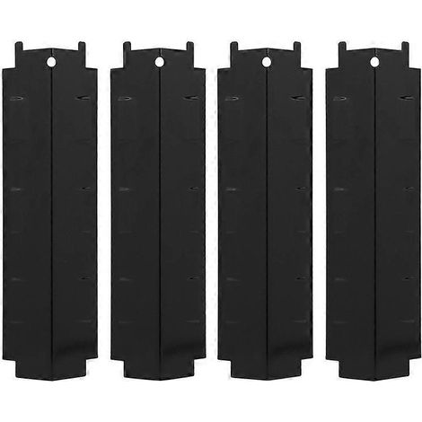 Hitzeschutzplatten aus Edelstahl, Hitzeschutzdächer für Grill und Grill, einfache Montage, hitzebeständig, 4er-Set