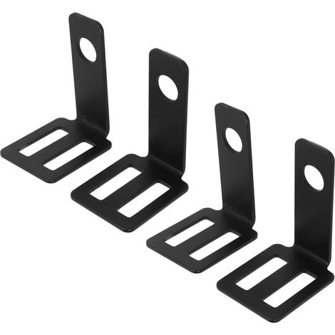 Motorrad-Hinterblinkerhalterung, 2 Stück, Universalhalterung aus schwarzer Aluminiumlegierung, Zubehör (1/5)