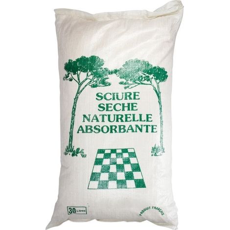Aserrín seco natural absorbente de madera 30 litros para inodoros secos o arena para mascotas