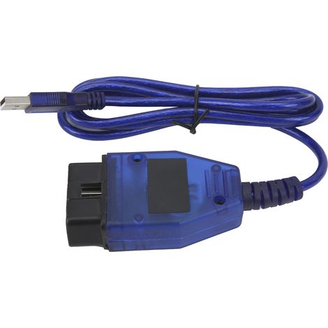 Câble OBD pour voiture, scanner ECU, outil de diagnostic professionnel compatible Fiat pour Windows XP/Windows 7 (1/5)