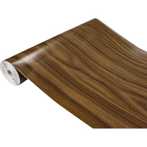 film adhésif pour meuble décoratif – Noyer Moyen 67,5 cm x 15 m (1/5)