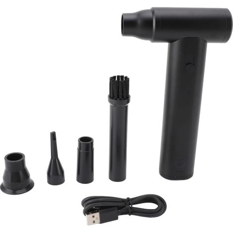 Mini souffleur d'air 120 000 tr/min, portable, sans fil, rechargeable par USB, à turbine puissante, idéal pour les sports de plein air, le camping et les voyages. (1/5)