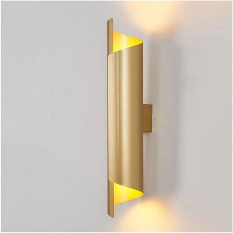 Applique murale chambre, Luminaire Mural Interieur de Style Nordique de Luxe, Lampe Murale Ronde Créatif , Couloir Fer art95X550mmtout or (SKU produit : 92303480 SKU Offre : 711liu48) (1/4)