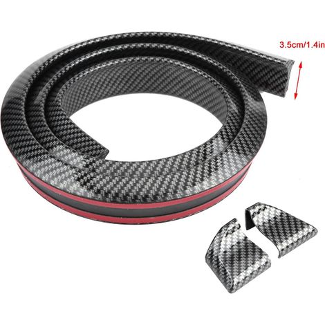 Aileron de Trunk Carbon Fiber de 1.5m pour Voiture en Caoutchouc Souple avec Film Adhésif (1/5)