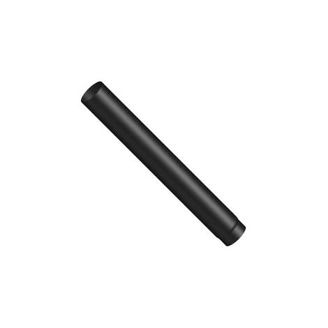 Tubo Per Stufe Nero Opaco Pesante Mf Ø 120 Cm 50 (1/2)