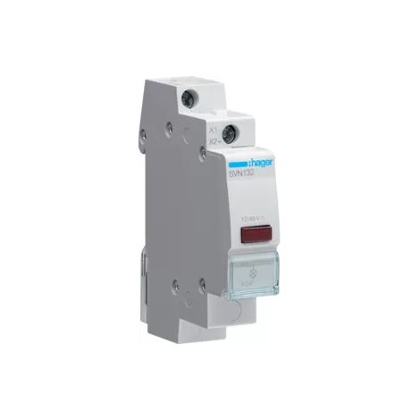 Rote modulare Lampe 12-48V AC SVN132 (1/2)