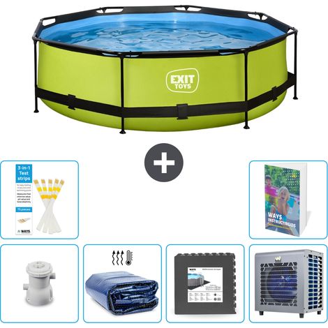 Exit Pool Rund - 300x76 cm - 7-teilig  S190 (1/5)