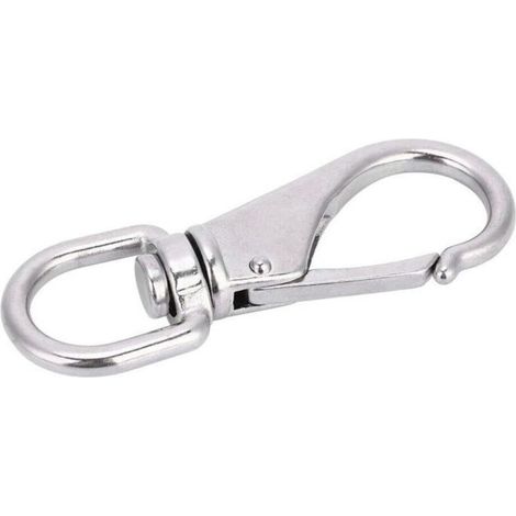 Boucle de liaison universelle en acier inoxydable 304/316, crochet universel rotatif, accessoires de quincaillerie marine 316-3, acier inoxydable 304/316, boucle de connexion rotative et flexible. (1/3)