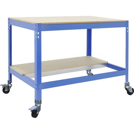 Simonrack Simonwork Mobile BT0 1200 Arbeitstisch blau
