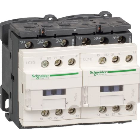 TeSys LC2D - contacteur inverseur - 3P - AC-3 440V - 12A - bobine 24Vcc