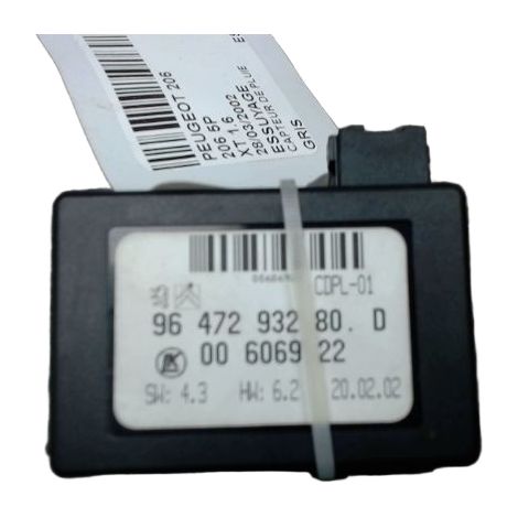 [PRODUIT D'OCCASION] Capteur De Pluie PEUGEOT 206 5p ♻️ Ref Oe. 6405p6 - Garantie à vie (1/3)