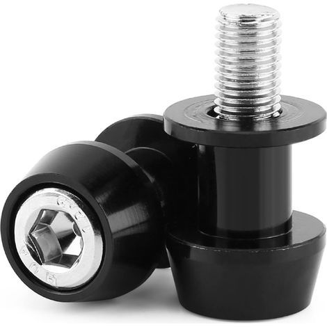 Moto CNC en alliage d'aluminium bras oscillant bobine curseurs support bras oscillant bobines (10 mm, noir) (1/4)
