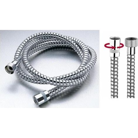 BOSSINI Laccio Doccia in Ottone Cromato 1,5 mt
