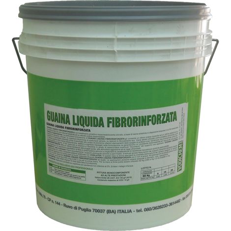 GUAINA LIQUIDA FIBRORINFORZATA GRIGIA 5 KG