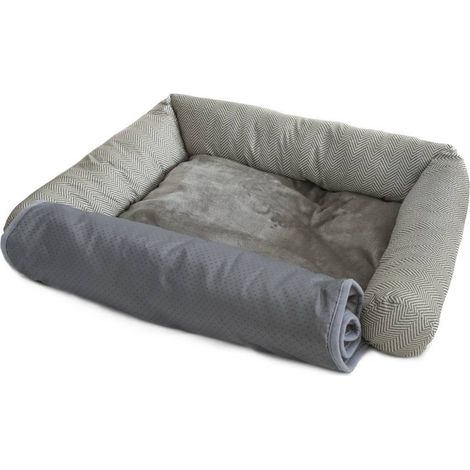 Cuccia divano large: Cuccia a divano modello Tweed soffice per cani e gatti