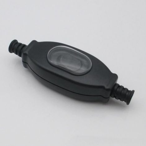 3A 250 V 8Mm éTanche en Ligne Interrupteur Cordon Interrupteur IP65 Fil Rond Contact Argent Double Coupe Interrupteur (1/4)