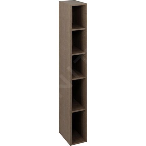 Boîte étagère ouverte ESPACE 20x172x32cm, Pin Rustique (1/5)