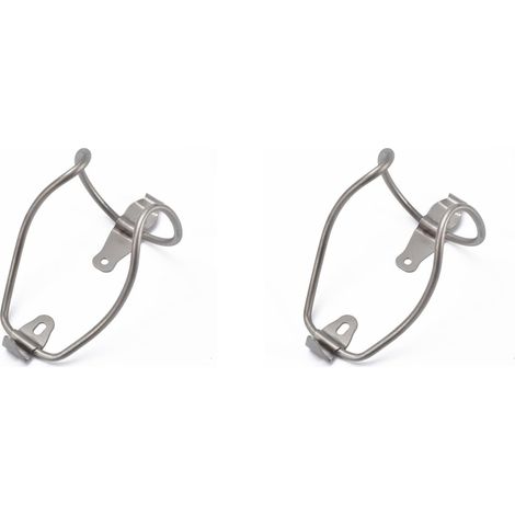 2X Porte-Bidon de Vélo Porte-Bidon en Titane Ultra-Léger 25G Vélo Tout Térrain Porte-Bouteille de Vélo de Route Accessoires de Vélo (1/5)