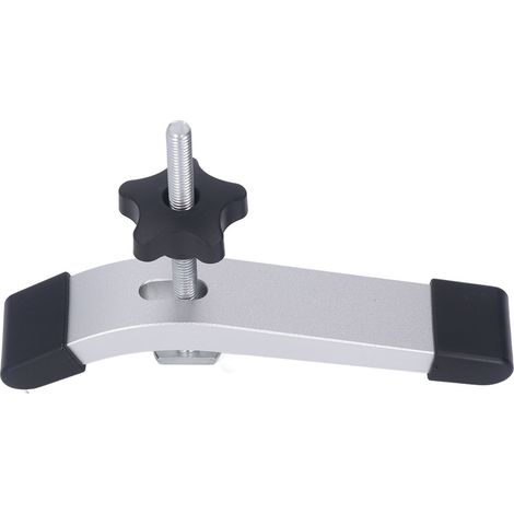 2 jeux de serre-joints pour rail en T, en alliage d'aluminium, pour le travail du bois et les gabarits CNC, 15,8 cm (L) x 1,3 cm (T) (1/5)