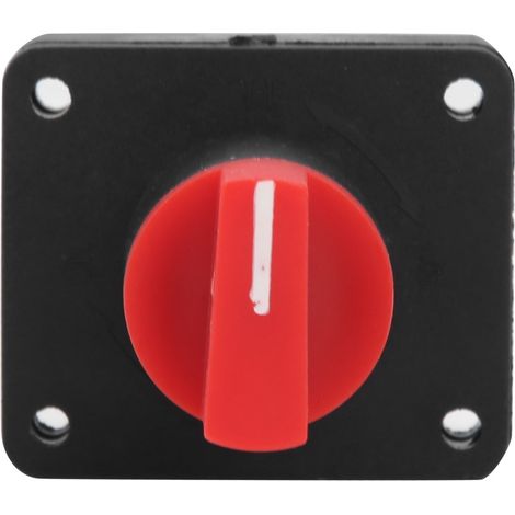 Interrupteur coupe-batterie 300 A, bouton isolateur, diamètre de vis 6 mm, pour automobile (1/5)