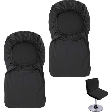 Kaelt - Basetbl – Housse de chaise extensible pour tabouret de bar – 100 % polyester – Protection durable – Dimensions 35–45 cm (1/5)