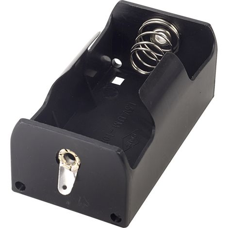 TRU COMPONENTS BH-111-1D Batteriehalter 1x Mono (D) Lötanschluss