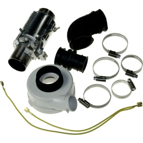 ELEMENT CHAUFFANT + CORPS DE POMPE POUR LAVE VAISSELLE WHIRLPOOL - 481010518499