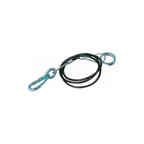 Maxter – Câble de rupture 950 mm pour caravane et remorque – Activation frein d'urgence – Terminaisons crochet ou anneau – Sécurité renforcée
