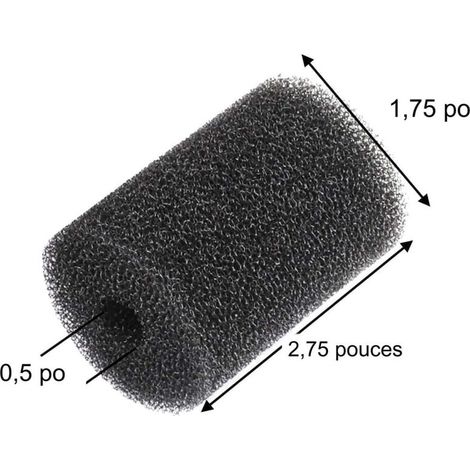 9-100-3105 Brosse en Mousse de Queue Robot Compatible avec Polaris 180, 280, 360, 380, 480, 3900 - Paquet De 12