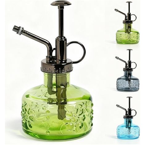 Arrosoir Plante Interieur en Verre Transparent, Design élégant, Petit arrosoir décoratif avec Bec Long Fin, idéal pour arrosage des Plantes d’intérieur et bonsaï (1/5)