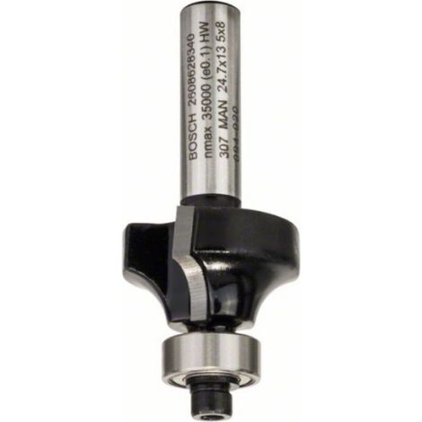 Fresa para redondear 8 mm R1 6 mm L 132 mm G 53 mm BOSCH 2608628340
