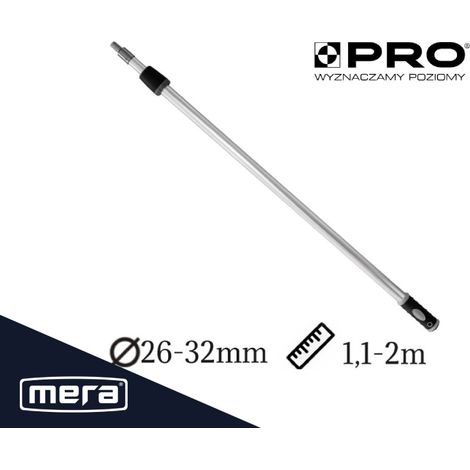 Asta telescopica PRO da 2 m - per spatole da intonaco PC-431 (1/4)