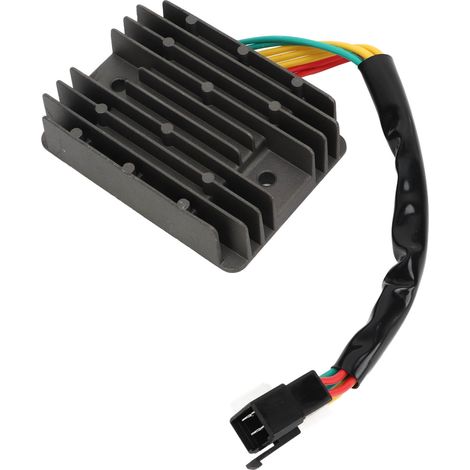Régulateur-redresseur de tension 12 V pour moto, résistant à la chaleur, compatible avec Ducati Monster 600 Dark 1100 900 600 620 696 (1/5)