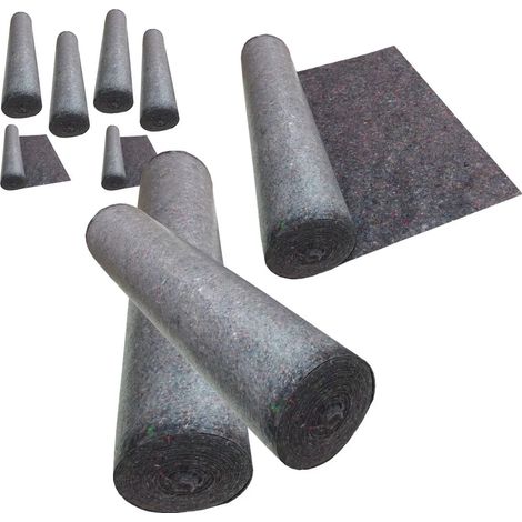 Polaire de protection 50 m² (1 x 50 m) Polaire de peintre 180 g/m² Film PE Polaire absorbante Polaire de protection pour peintre Polaire de sol (1/3)