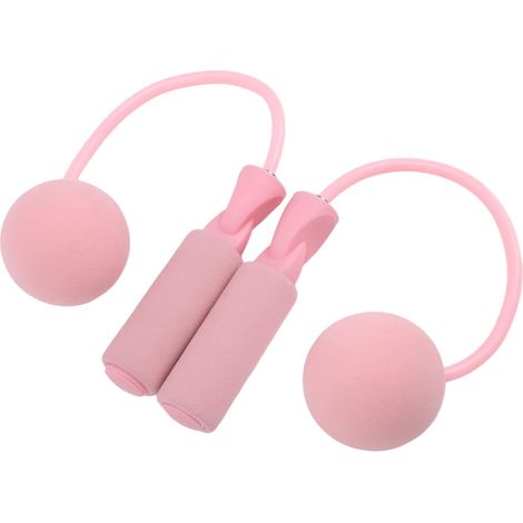 Springseil mit geringer Spannung, 360° drehbar, verstellbar, flexibel, für Springtisch (rosa)