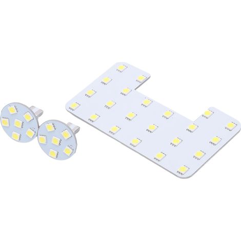 3-teiliges weißes 34-LED-Innenraumbeleuchtungsset für Hyundai Elantra, Ersatz-Lesetafel für den Fahrgastraum (1/5)
