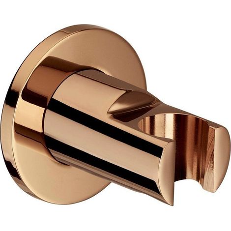 ROCA A5B1350RG0 WALL ROUND Soporte Mural Redondo Color Oro Rosa - ref: A5B1350RG0 (1/2)