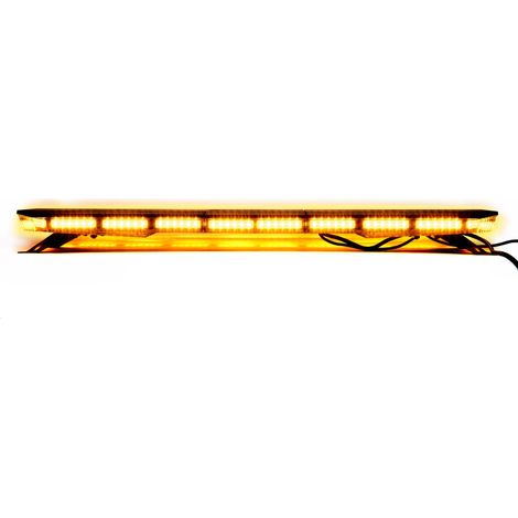 Feu de signalisation LED 456W, homologation ECE R65 - 51 modes d'éclairage ORANGE (1/5)