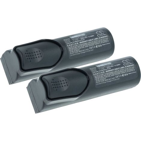 vhbw 2x Batterie compatible avec Testo 310, 320, 327, 330, 350, 870, 870-1 (3400mAh, 3,7V, Li-ion)